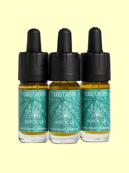 3x Nordic Oil CBD Öl 5%